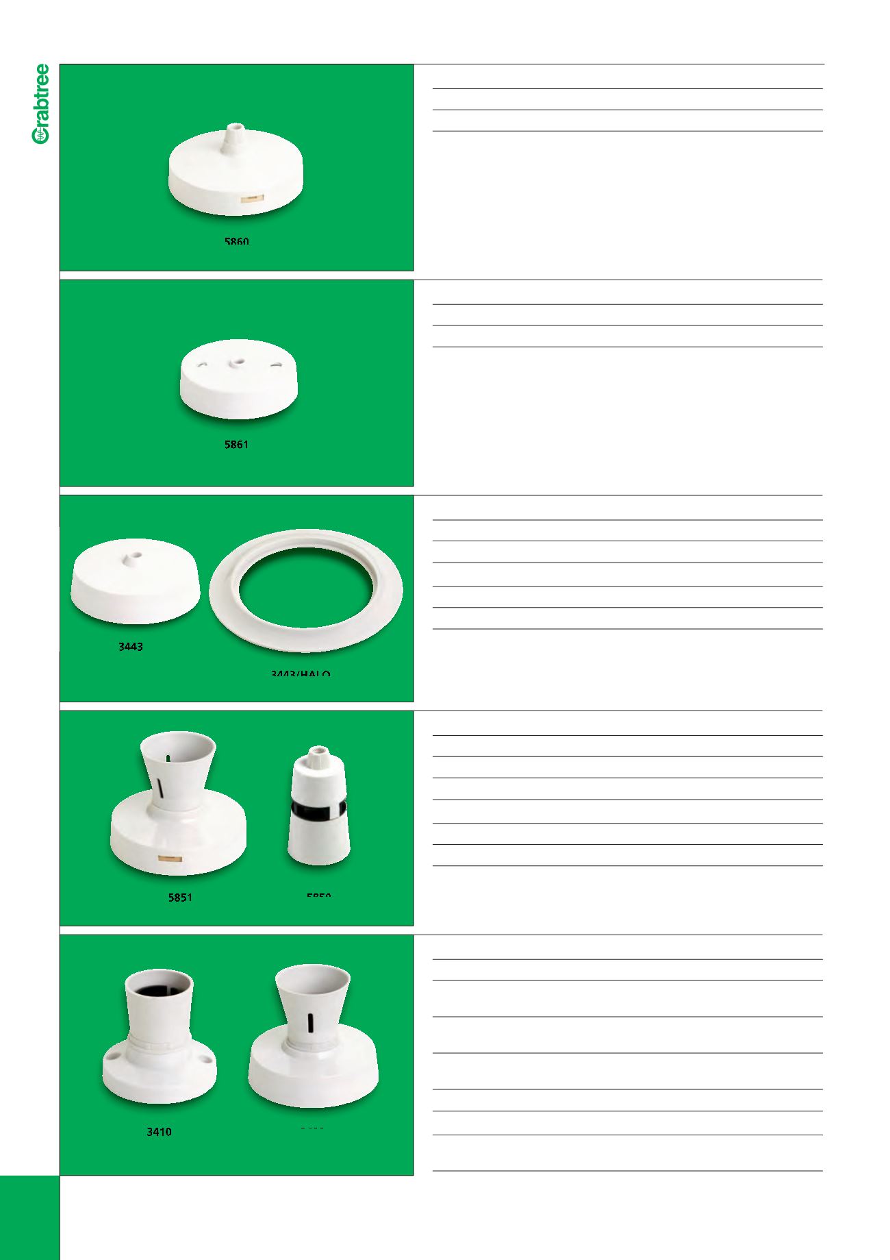 Crabtree Electrical Wiring Accessories