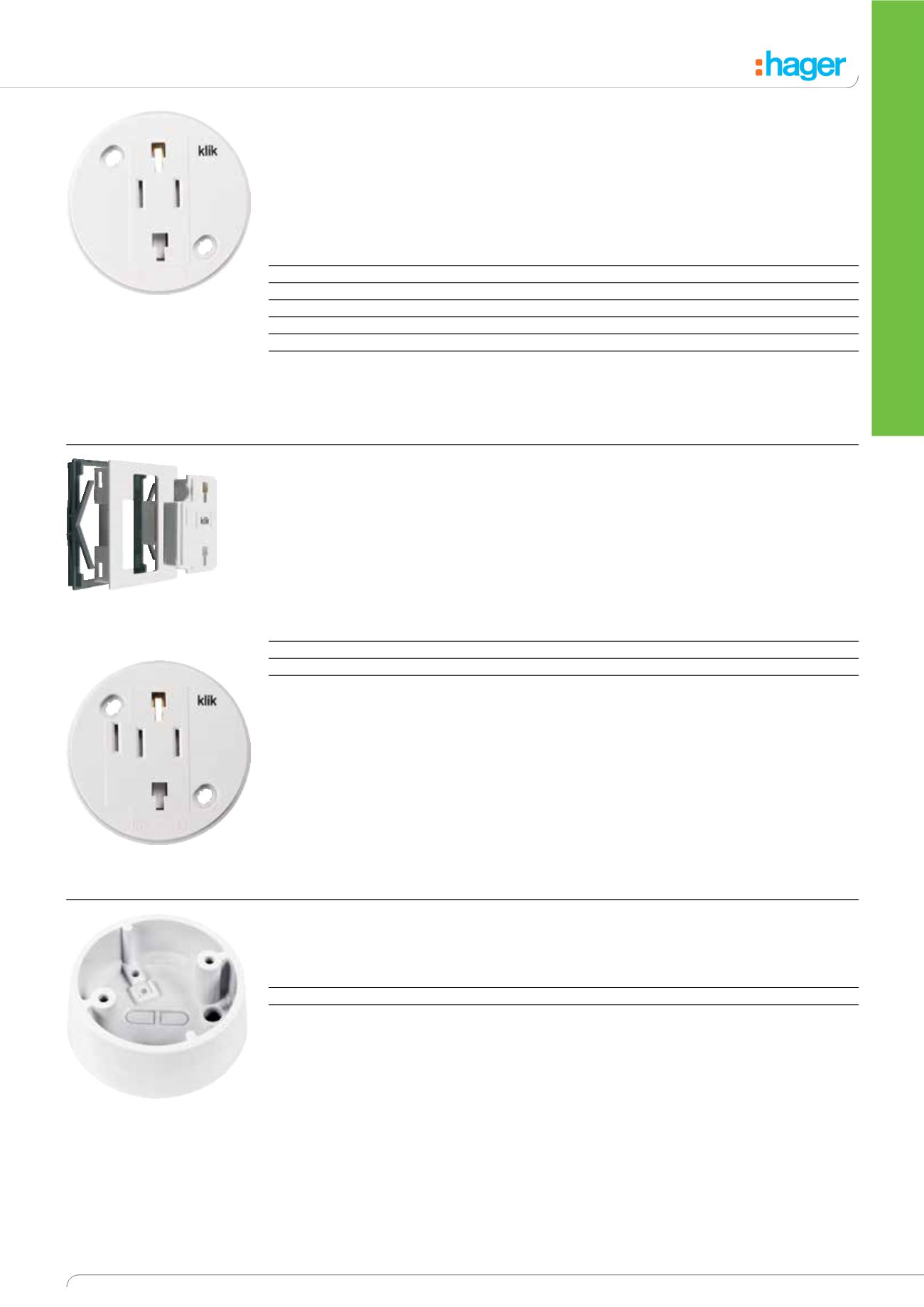 Klik Lighting Connection And Control Catalogue