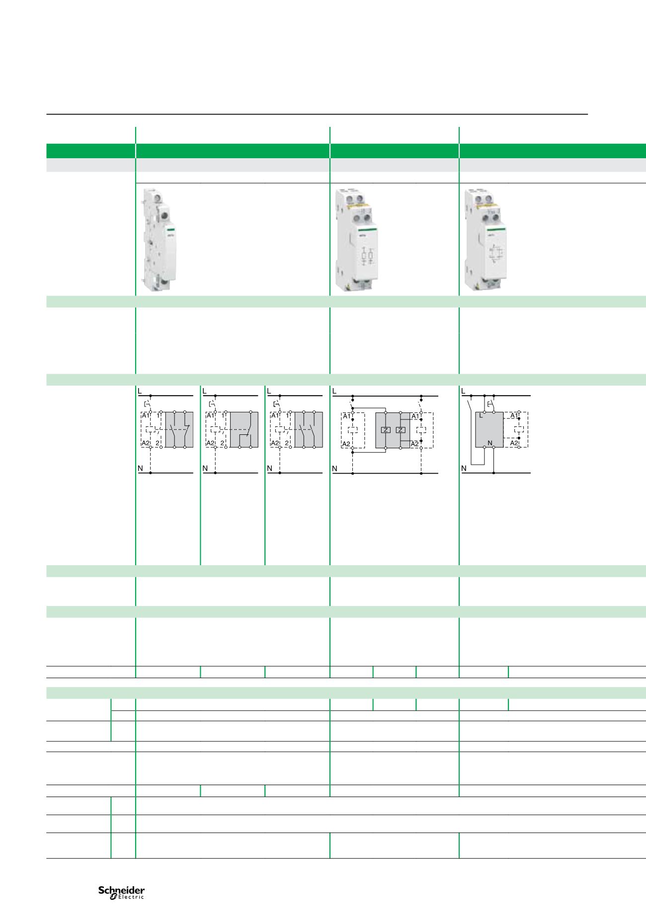 Schneider Ict Contactor Wiring Diagram