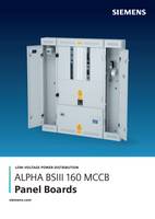 Alpha BSIII 160 MCCB Panel Boards