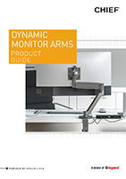 Dynamic monitor arms