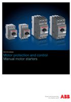 Motor Protection and Control - Manual Motor Starters