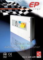 EP 3 Zone EN12094-1 Automatic Extinguisher Control Panel