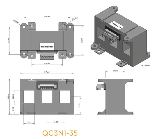 QC3N1-35-250/5