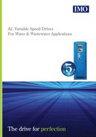 AC Variable Speed Drives For Water & Wastewater Applications
