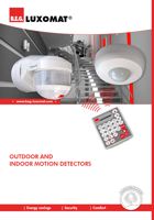 B.E.G. LUXOMAT - Outdoor and indoor motion detectors