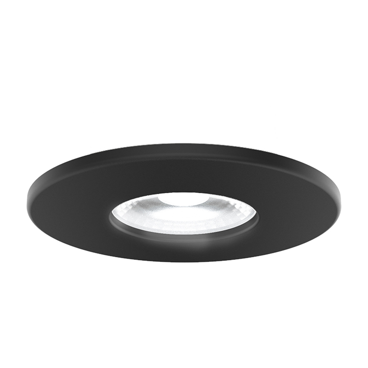 Argo LED IP65 Downlight Black Trim Bezel