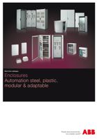 Enclosures - Automation Steel, Plastic, Modular & Adaptable