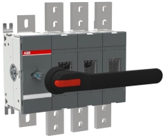 ABB 315A 4 Pole Isolator including 185mm Shaft & Black/Red Handle 