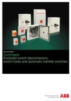 Switchgear - Enlosed Switch Disconnectors, Switch Fuses and Auto Transfer S